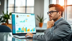 Analyze Instagram smm panel metrics within a vibrant marketing dashboard setup.