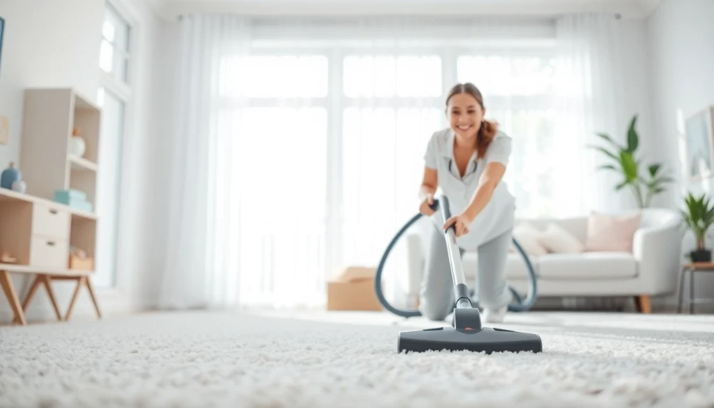 Expert cleaning service transforming a home into a spotless environment with thorough attention to detail.