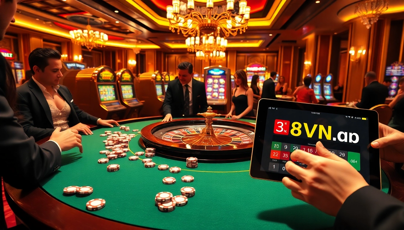 Experience the thrill of gaming at bk8vn.io with vibrant casino action, roulette, and slot machines.