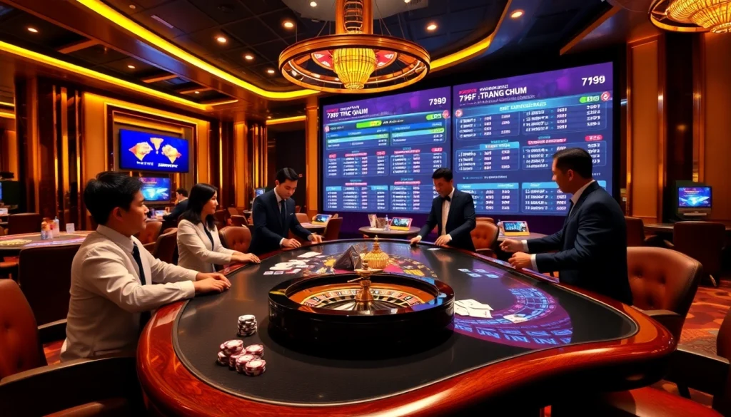 Experience the excitement of online gaming at 789F trang chủ with engaging casino visuals and vibrant gaming elements.