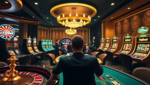 i9bet exciting online casino experience with roulette, poker, and vibrant slot machines