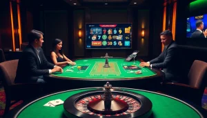 Experience high-stakes gambling at S88 VIP with an elegant casino table, chips, cards, and roulette wheel.