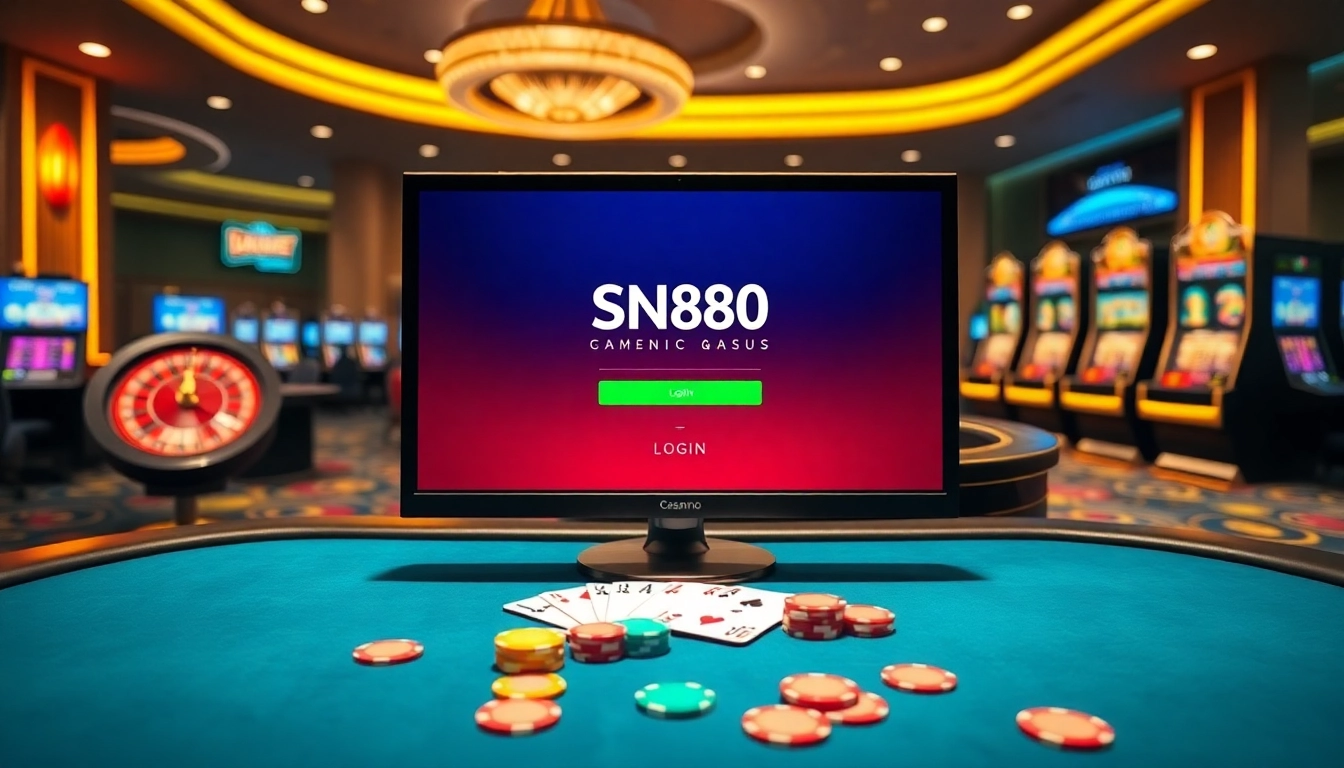 Engage in online gambling with ease using the SN888 Login for a seamless experience.
