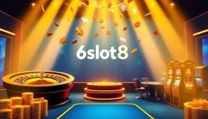Experience the thrill of high-stakes gaming with 6slots8 com, featuring dynamic casinos and interactive tables.