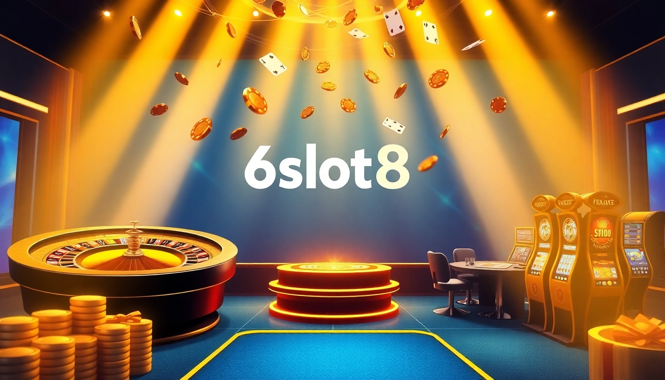Experience the thrill of high-stakes gaming with 6slots8 com, featuring dynamic casinos and interactive tables.