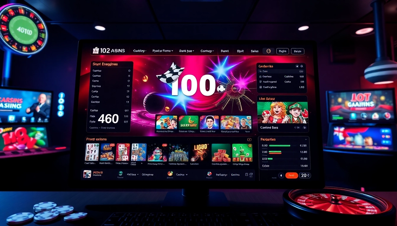 Experience the engaging online gambling interface at stimmgewitter.org with dynamic games and user-friendly design.