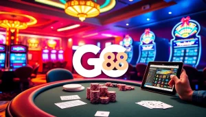 Players try their luck at GG 88, enjoying vibrant casino games and betting excitement.