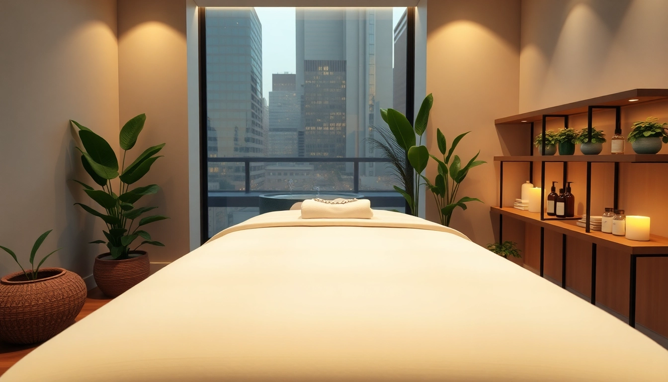 Relaxing massage environment showcasing 서울출장마사지 with soothing decor and ambiance.