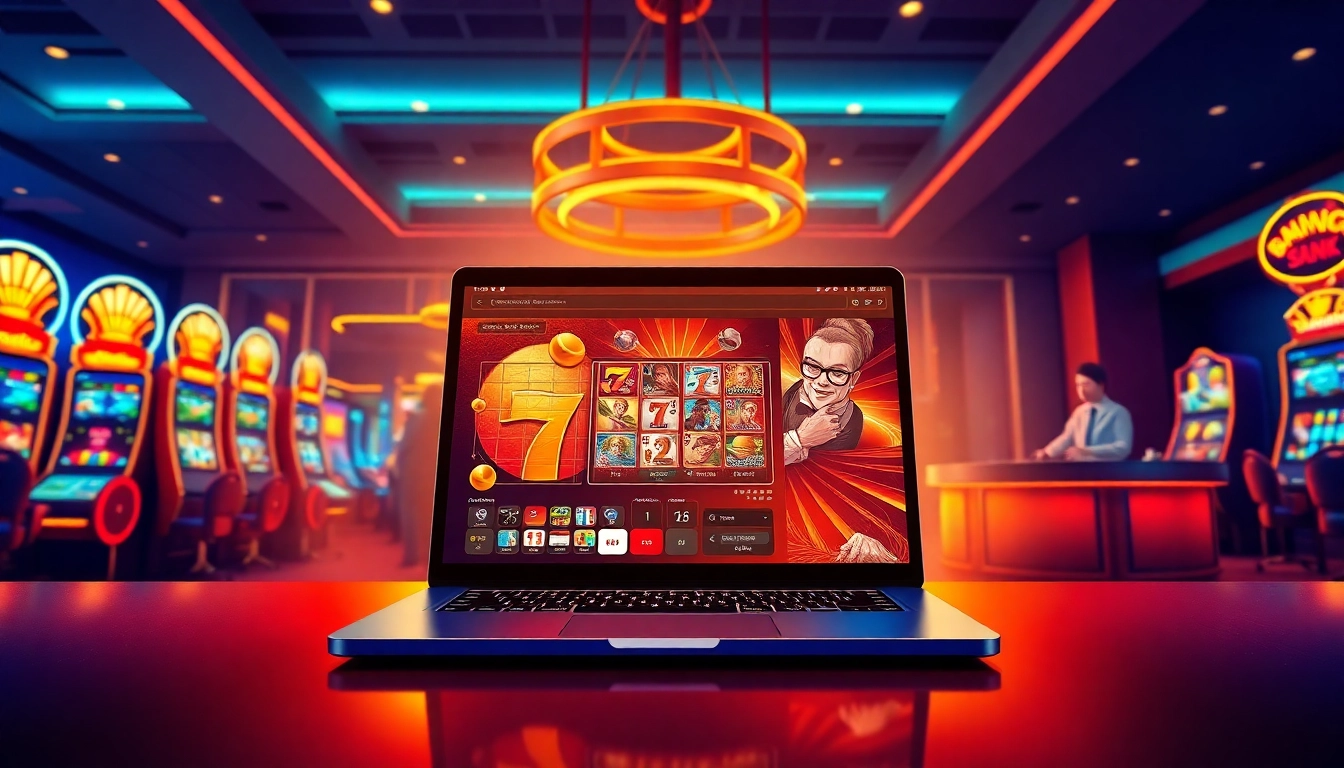 Experience thrilling online gaming at 123b.faith with engaging casino visuals.