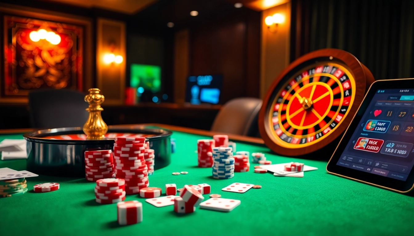 Betting with hidden wiki links enhances the thrill of gambling at a stylish casino table.