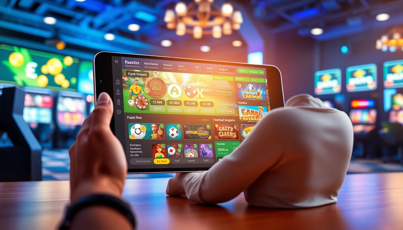 Engaging online gaming interface showcasing betting options at new88go.com, designed with vibrant colors and modern graphics.
