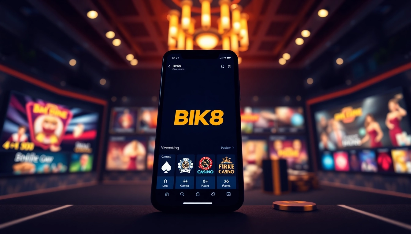 Engaging online gambling platform interface showcasing bk860s.com with vibrant game elements.