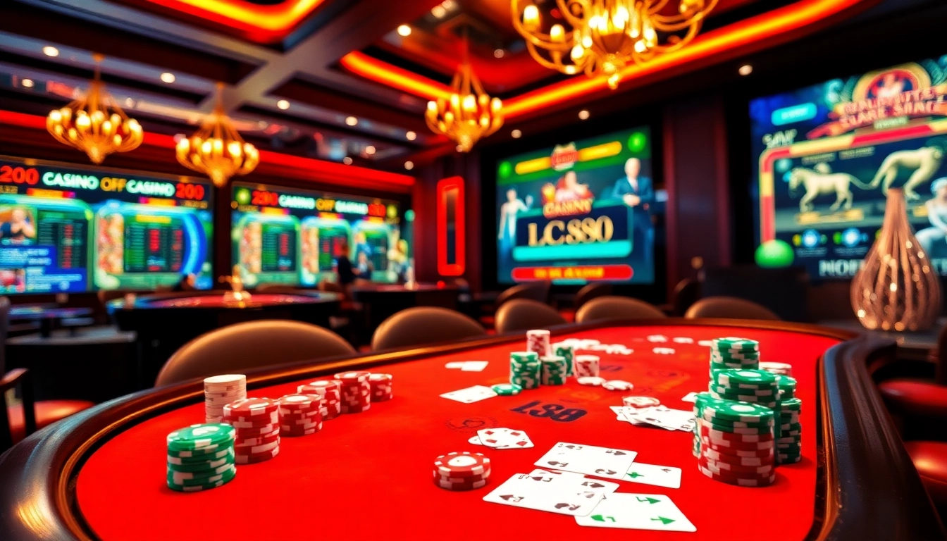 Experience the thrill of gambling at Nhà Cái LC88 with a high-stakes poker game.