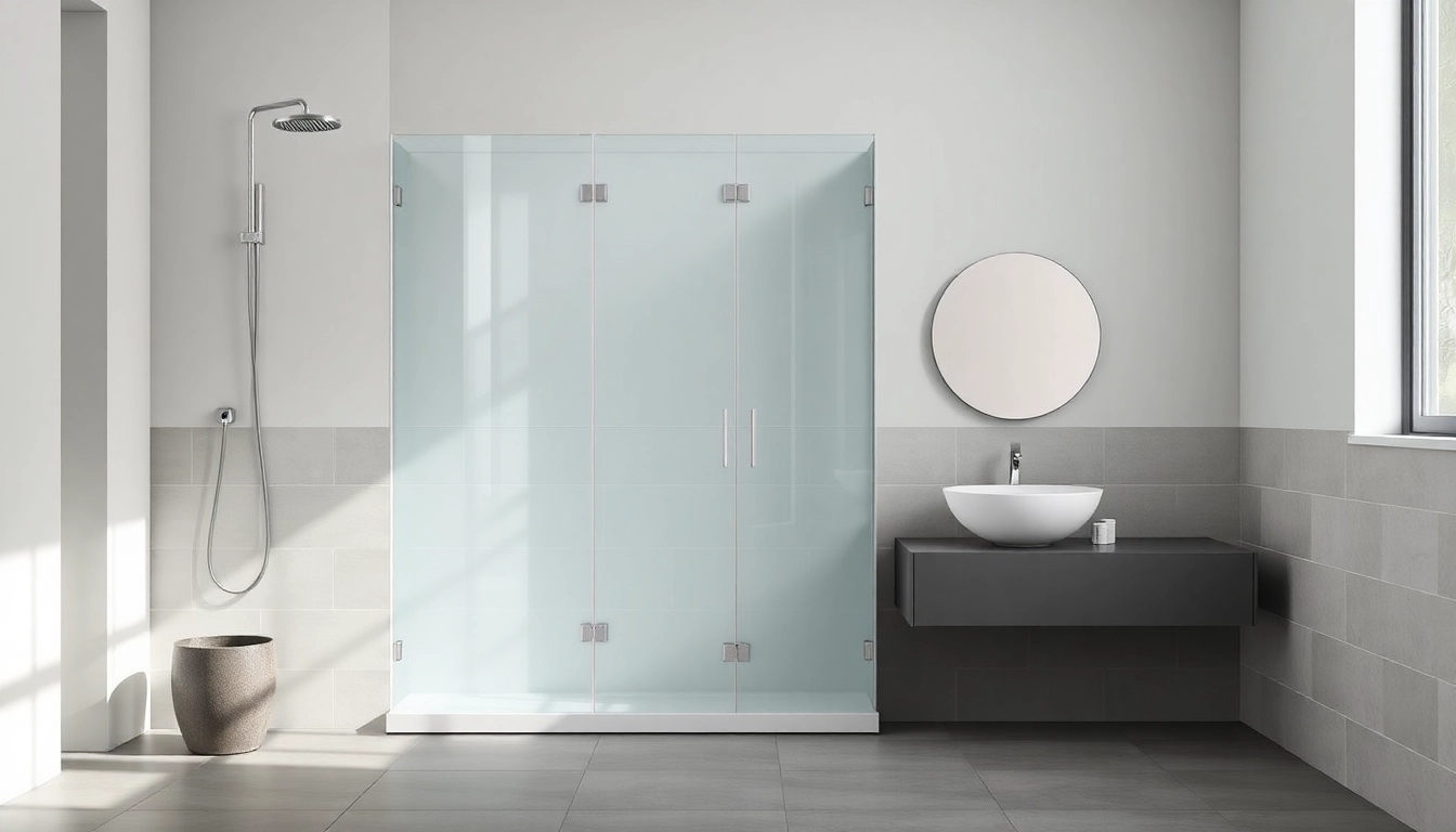 Erleben Sie die moderne sonni Duschkabine 80x80 in einem eleganten Badezimmer-Setup.