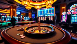Experience the thrill of gambling at https://febet8.com with vibrant casino tables and poker games.
