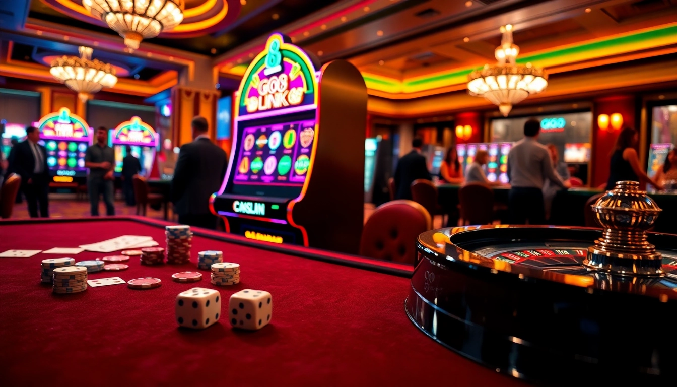 Experience the excitement of the Go8 Link with vibrant casino games and thrilling action.