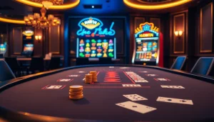 Experience premium gaming excitement at Haywin's luxurious casino tables with Baccarat.