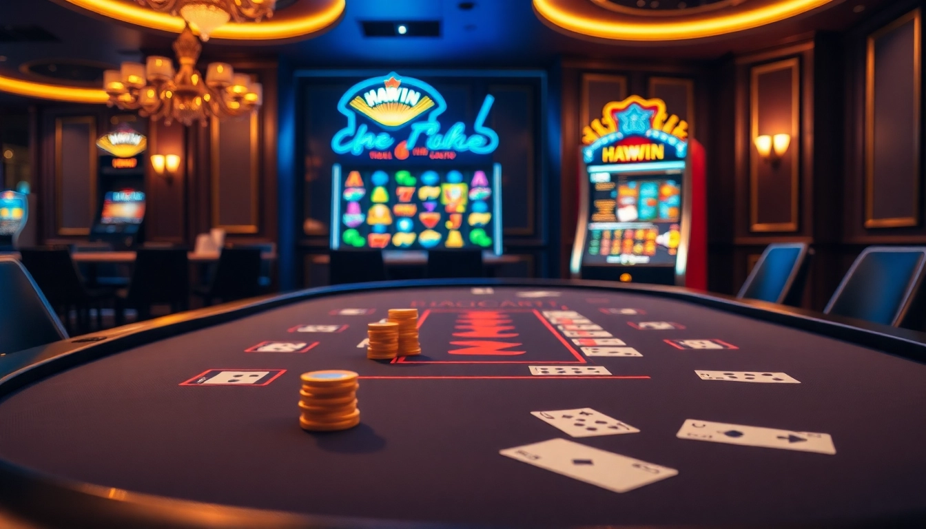 Experience premium gaming excitement at Haywin's luxurious casino tables with Baccarat.