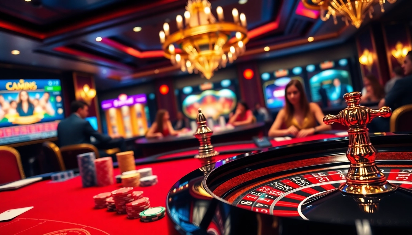 Exciting poker game moment showcasing CM88's vibrant casino atmosphere.