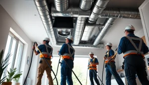Air Duct Cleaning Service with certified technicians using advanced equipment to ensure clean indoor air quality.