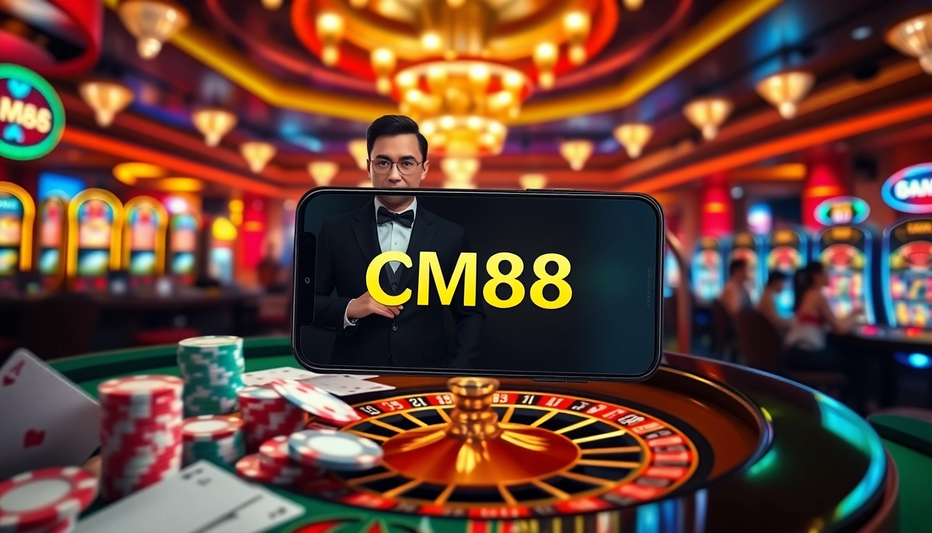 Experience the thrill of gambling with CM88's exciting games and innovative technology.