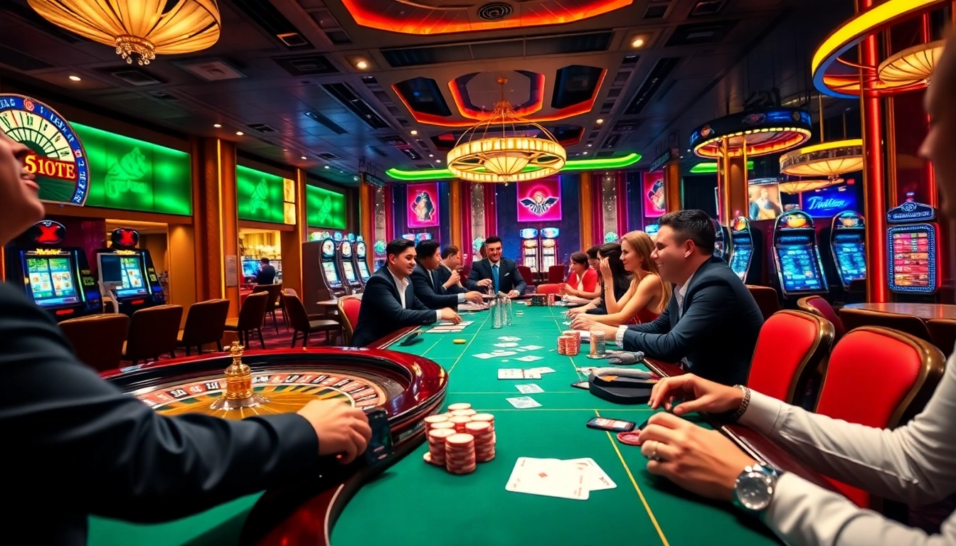 Experience thrilling gameplay at king88 with professional dealers at luxurious casino tables.