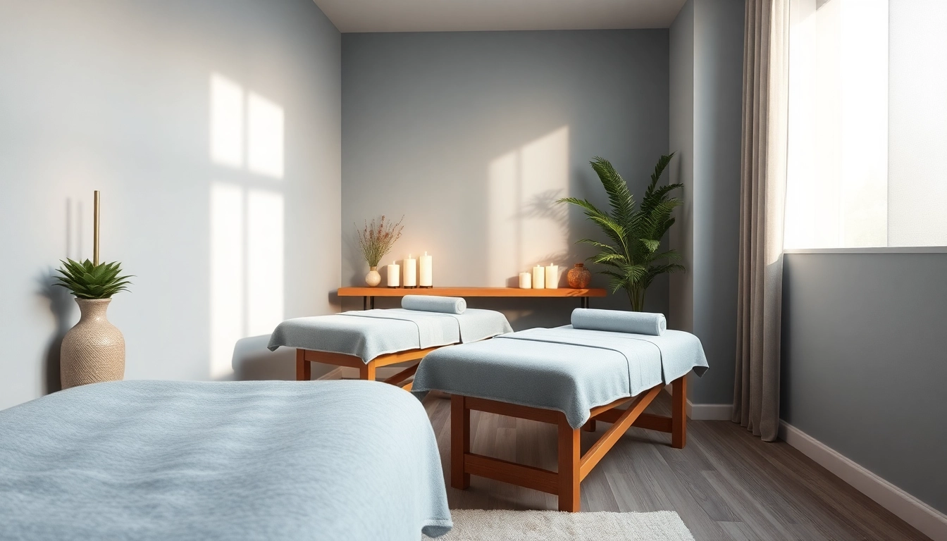 편안한 분위기와 자연광이 어우러진 마사지 치료실, 휴식에 이상적입니다.