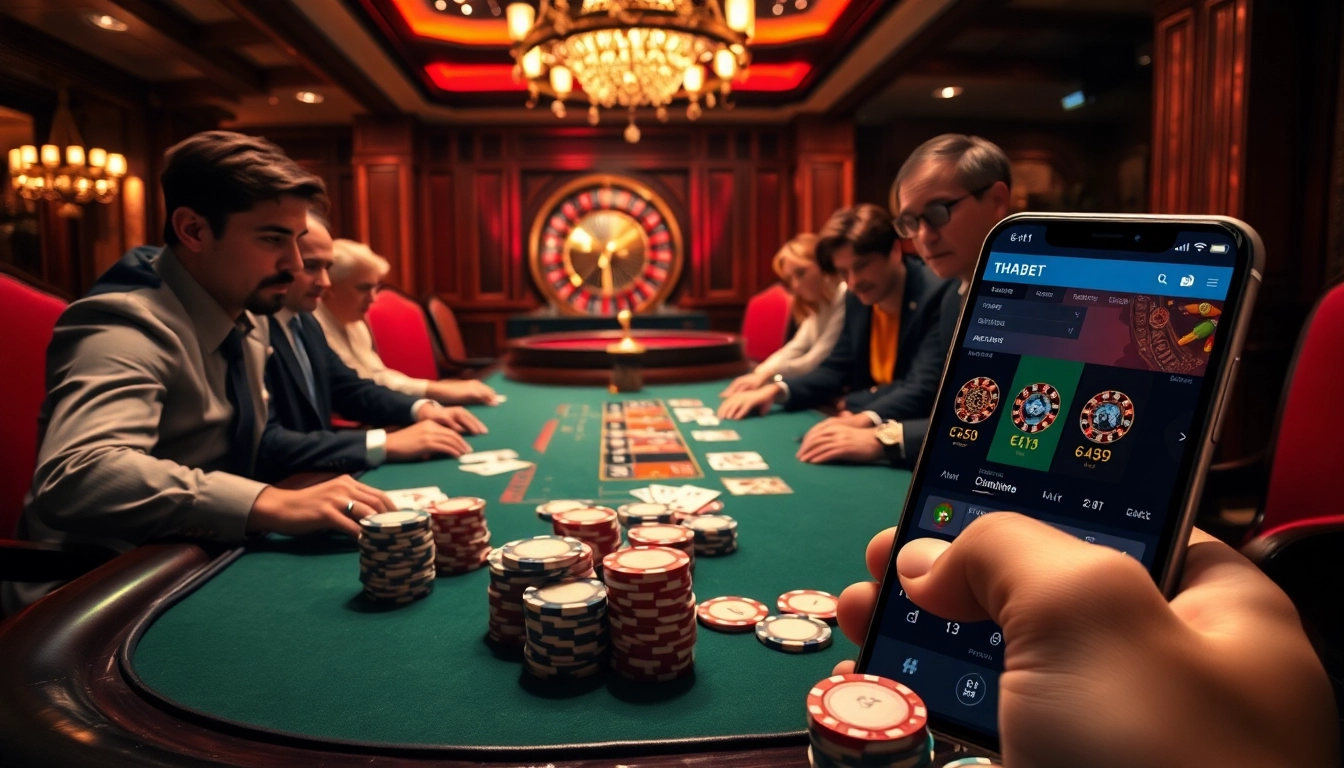 Experience the excitement of poker at THABET link, where professional players compete with strategic hands.