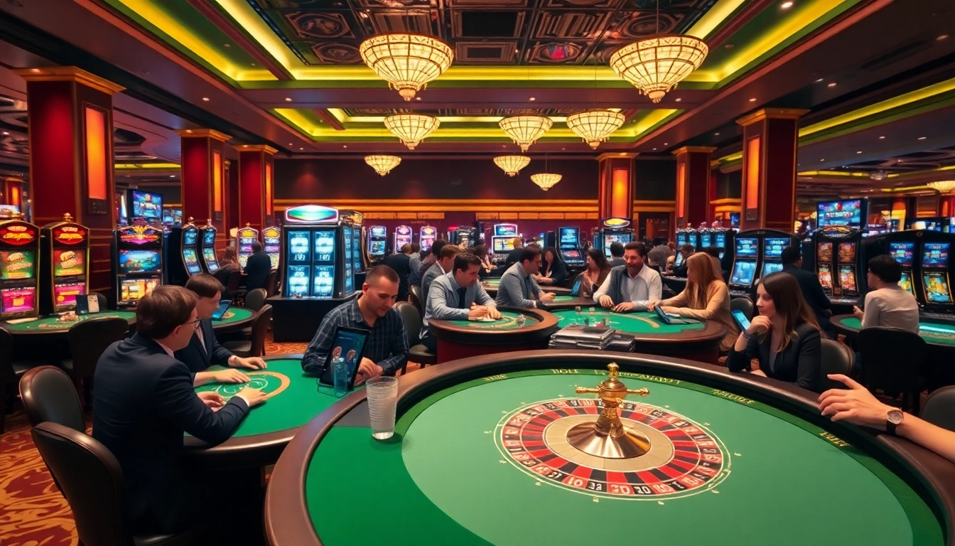 Experience the thrill of casino gaming at https://777vipbr.app/ with vibrant tables and enthusiastic players.