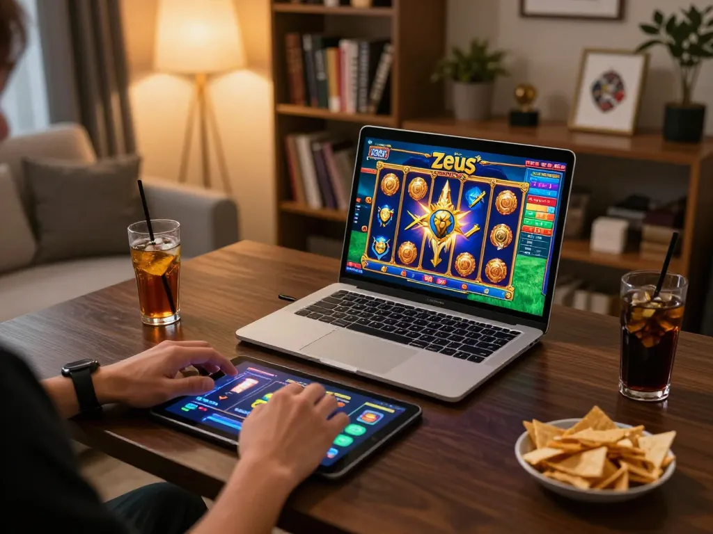 Memainkan slot zeus di laptop untuk pengalaman kasino online yang menarik.