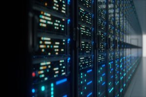 Modern,Interior,Server,Room,Data,Center.,Connection,And,Cyber,Network