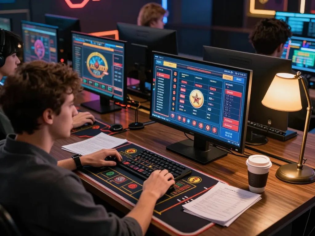 Engaged player strategizing at 888newcasino online platform while enjoying the gaming experience.