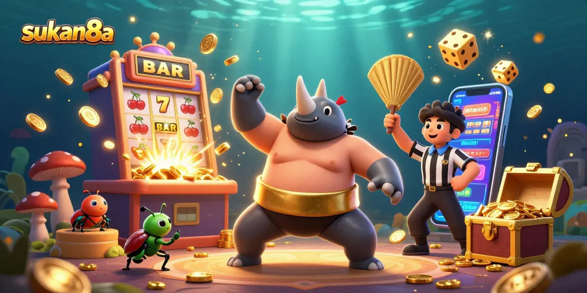 Experience the thrill of sukan8a with dynamic casino action and vibrant characters