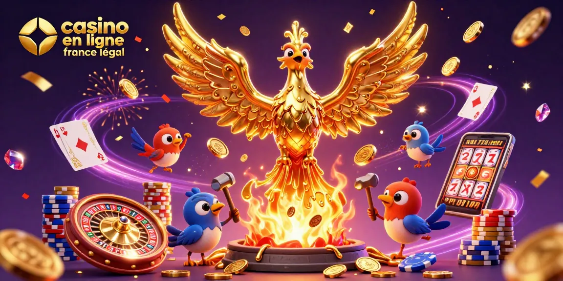 Plongez dans le monde du casino en ligne France légal avec une scène illustrant la magie du jeu.