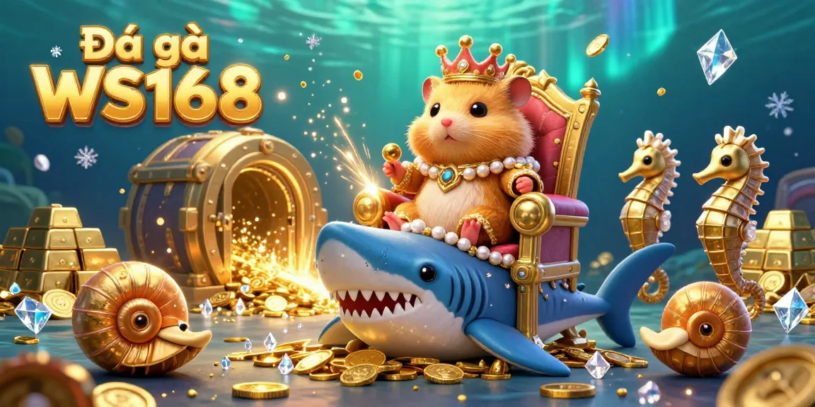 Experience the thrill of cockfighting with Đá gà WS168's vibrant scene filled with treasures and excitement.