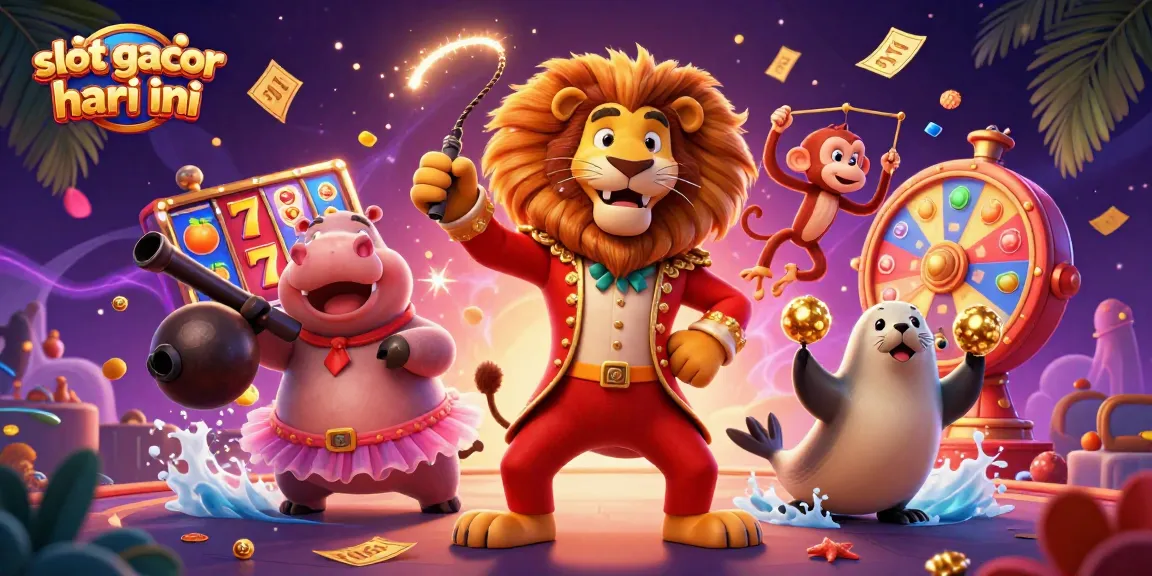Menangkan jackpot di slot gacor hari ini dengan karakter menghibur dan elemen permainan menarik.