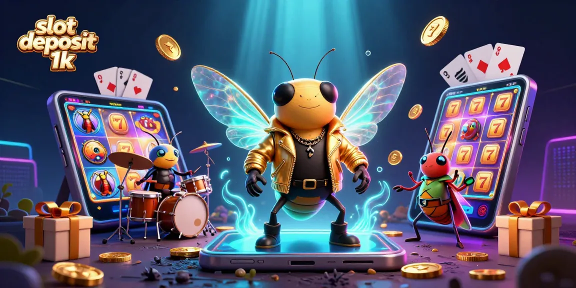 Experience exciting wins with slot deposit 1k as the cicada rock star shines in a vibrant casino world.